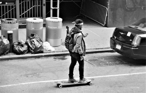New York Strasse Street Skateboard