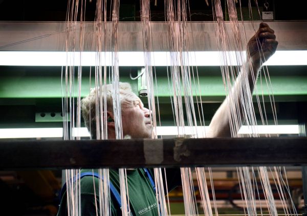 Öschingen Siebfarbrik Montage