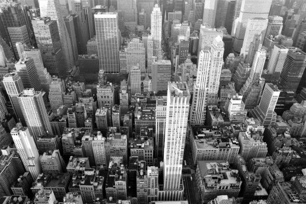 New York Strasse Street Wolkenkratzer