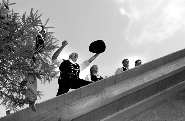 Richtfest Kluft Zimmermann