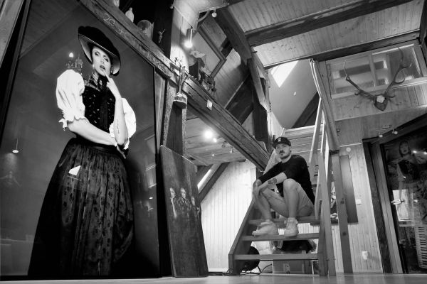 Artwood Schwarzwald Bild Treppe