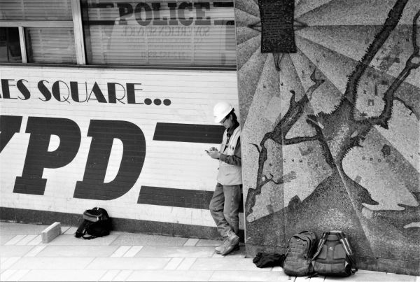 New York Strasse Street Arbeiter