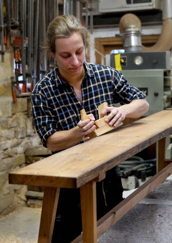 Azubi Schreiner Hobel