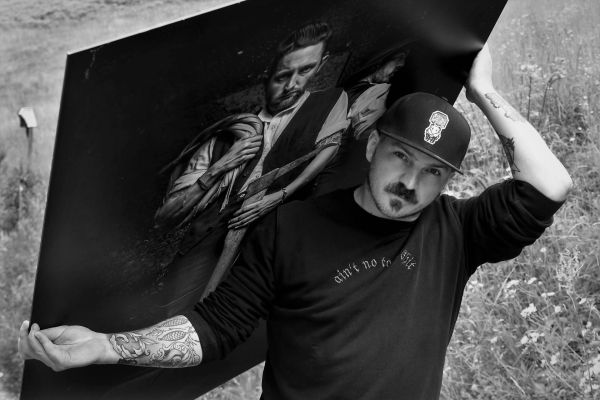 Artwood Schwarzwald Bild geschultert